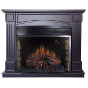 Электрокамин Boston с очагом Dioramic 28 Led FX Венге (Royal Flame)