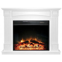 Электрокамин Boston с очагом Jupiter FX Белый (Royal Flame) 