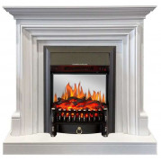 Электрокамин Bradford с очагом Fobos FX M / Majestic FX M Белый (RoyalFlame)
