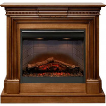 Электрокамин Chelsea с очагом Symphony 26 Орех (Royal Flame)