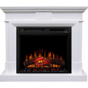 Электрокамин Coventry с очагом XHD 28 L-INT Белый (Royal Flame) 