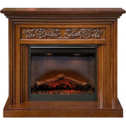 Электрокамин Nottingham с очагом Symphony 26 Орех (Royal Flame)