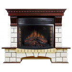 Dioramic 28 Портал Pierre Luxe белый угловой (Royal Flame)