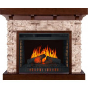 Электрокамин Chalet с очагом Vision 30 EF LED FX Темный дуб (Royal Flame)