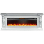 Электрокамин Sparta с очагом Vision 60 LED Белый (Royal Flame)