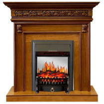 Электрокамин Valletta с очагом Fobos FX M / Majestic FX M Орех (RoyalFlame)