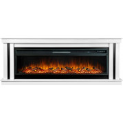 Электрокамин Cosmo 60 с очагом Vision 60 LOG LED Белый (Royal Flame)