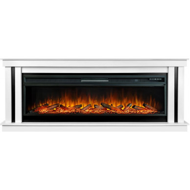 Электрокамин Cosmo 60 с очагом Vision 60 LOG LED Белый (Royal Flame)