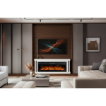  Электрокамин Cosmo 60 с очагом Vision 60 LOG LED Белый (Royal Flame)