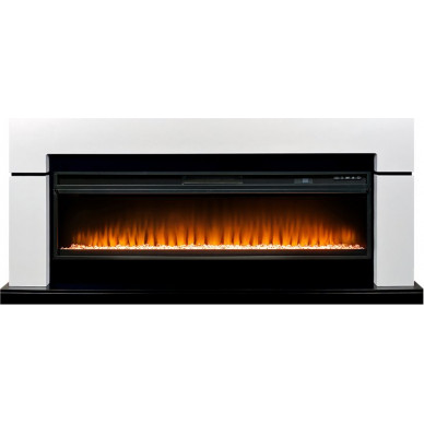 Электрокамин Lindos 60 с очагом Vision 60 LED Белый (Royal Flame)
