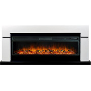 Электрокамин Lindos 60 с очагом Vision 60 LOG LED Белый (Royal Flame)