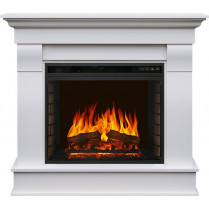 Электрокамин Monaco с очагом Vision 23 EF LED FX Белый (Royal Flame)