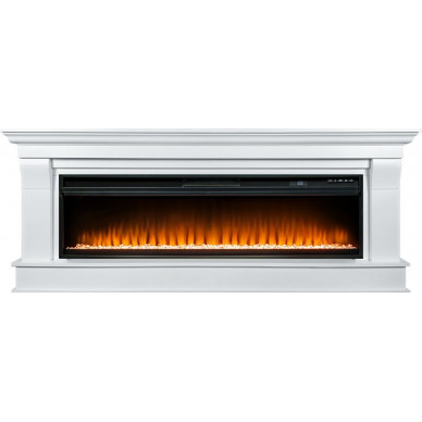 Электрокамин Monaco 60 с очагом Vision 60 LED Белый (Royal Flame)