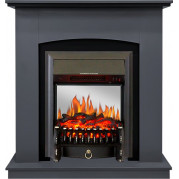 Электрокамин Barcelona с очагом Fobos FX M / Majestic FX M Графит