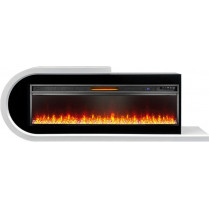 Электрокамин Basel L/R с очагом Vision 60 Led Белый