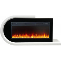 Электрокамин Basel L/R с очагом Vision 42 Led Белый