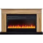 Электрокамин Bergen 42 с очагом Vision 42 Led Дуб галифакс