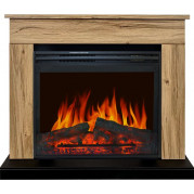 Электрокамин Bergen 26 с очагом Jupiter FX Дуб галифакс