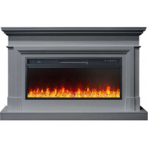 Электрокамин Coventry с очагом Vision 42 Led Серый