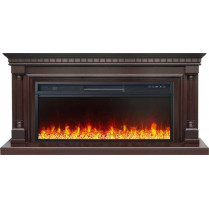 Электрокамин Dallas 42 с очагом Vision 42 Led Темный дуб