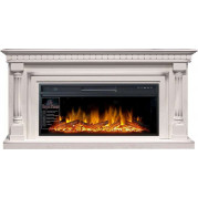 Электрокамин Dallas 42 с очагом Vision 42 Led Log Слоновая кость