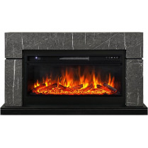 Портал LINDOS 42 Серый мрамор (Royal Flame)