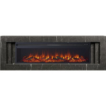 Портал LINE 60 Серый мрамор (Royal Flame)