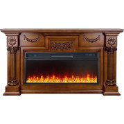 Электрокамин London 42 с очагом Vision 42 Led Орех