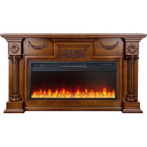 Электрокамин London 42 с очагом Vision 42 Led Орех