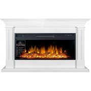 Электрокамин Lyon 42 с очагом Vision 42 Led Log Белый