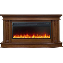Электрокамин Rome 42 с очагом Vision 42 Led Каштан