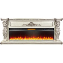 Электрокамин Windsor 60 с очагом Vision 60 Led Слоновая кость