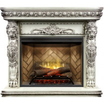 Электрокамин Windsor с очагом Revillusion RBF30 Слоновая кость (Royal Flame)