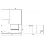 Чертеж Камин АДЕЛАЙДА (Ru-Kamin)