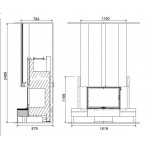 Чертеж Камин ГАЛЬЦИОНА (Ru-Kamin)