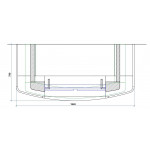 Чертеж Камин ГЕРМИОНА (Ru-Kamin)