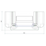 Чертеж 2 Камин ГЕСТИЯ (Ru-Kamin)