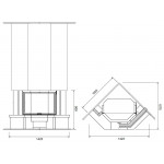 Чертеж Камин ВАЛЬКИРИЯ (Ru-Kamin)