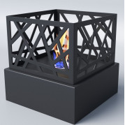 Биокамин Бруклин (2 цвета) (Русский огонь)