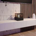  Биокамин Бруклин (2 цвета) (Русский огонь)