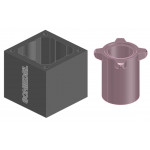 Комплект 0,33 Комплект одноходовой с вентканалом ISOTOR Ø160 (Schiedel)