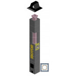 Стандарт Комплект одноходовой с вентканалом ISOTOR Ø160 (Schiedel)