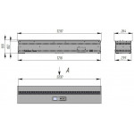 Чертеж Электрокамин 3D FireLine 1200 (Schones Feuer)