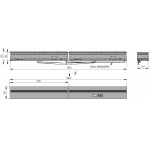 Чертеж Электрокамин 3D FireLine 3000 (Schones Feuer)