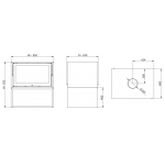 Чертеж Печь Basic Box (Solzaima)