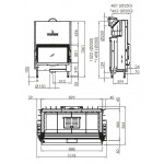 Топка Premium V-1V-87h (Spartherm)