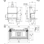  Топка Premium A-3RL-100H (Spartherm)