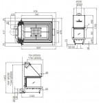  Топка Premium A-U70H (Spartherm)