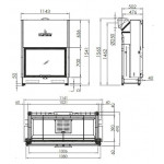  Топка Varia 1V-100H 2.0 (Spartherm)