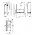  Топка Varia 2R-100H 2.0 (Spartherm)